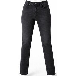 Citizens of Humanity Rocket Crop High Rise Skinny Jeans Black 28 Stretch Denim